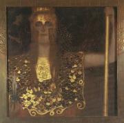 Gustav Klimt Pallas Athene (mk20) Germany oil painting artist
